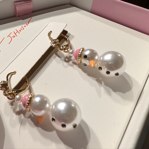 Betsey Johnson Xmas Jewelry Lot: 7 Box, 10pc Earrings & Brooches 🎁ON SALE 🎁 - Picture 14 of 17